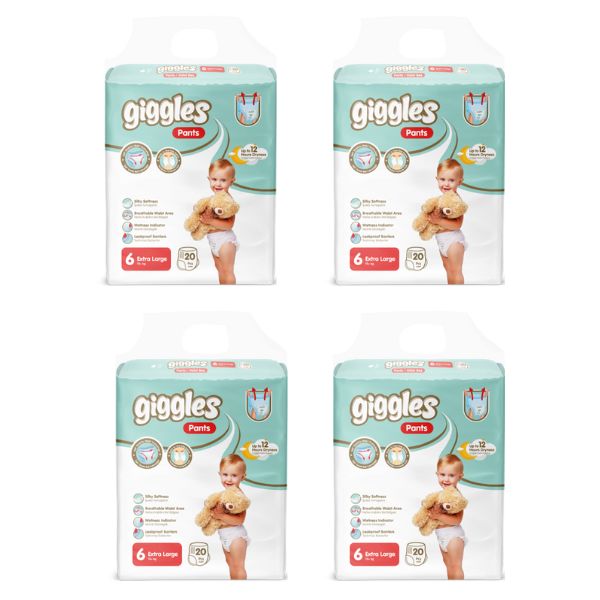 Giggles%20Külot%20Bez%20Ekstra%20Large%206%20Numara%20(15+kg)%2080%20Adet