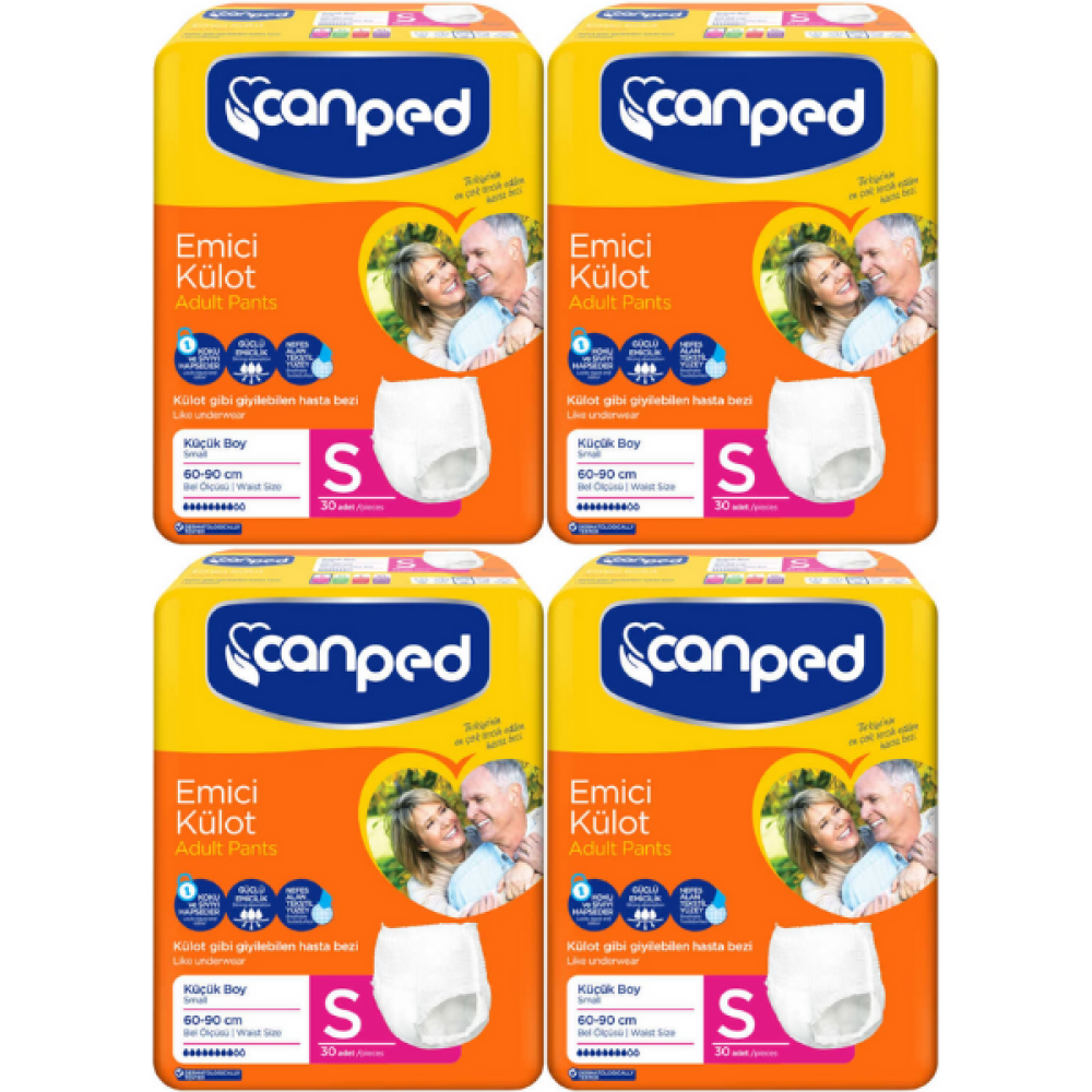 CANPED%20Emici%20külot%20(S)%20Hasta%20Bezi%20120%20Adet