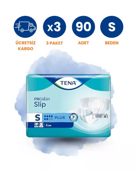 Tena Bel Bantlı Hasta Bezi 6 Damla (S) 90 Adet