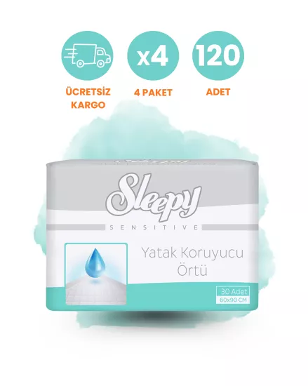 Sleepy Yatak Koruyucu Örtü 60x90 cm (120 Adet)