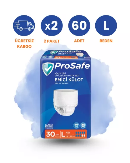 Prosafe Emici Külot Hasta Bezi (L) 60 Adet