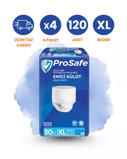 Prosafe Emici Külot Hasta Bezi (XL) 120 Adet