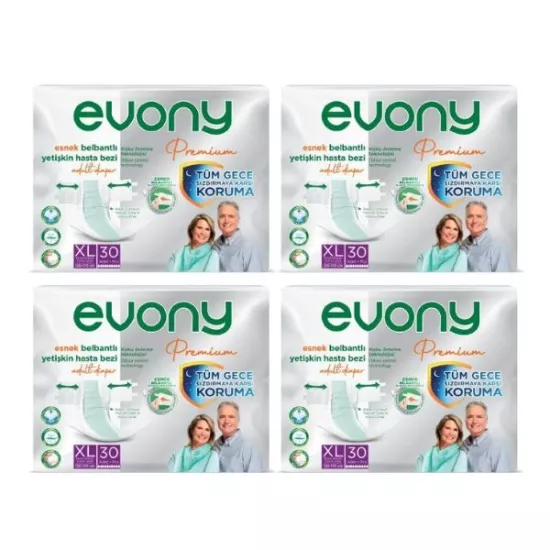 Evony Bel Bantlı Hasta Bezi (XL) 120 Adet