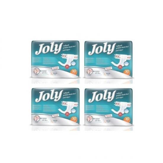 JOLY (L) Bel Bantlı Hasta Bezi 120 Adet 