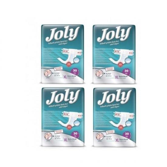 JOLY (XL) Bel Bantlı Hasta Bezi 120 Adet 