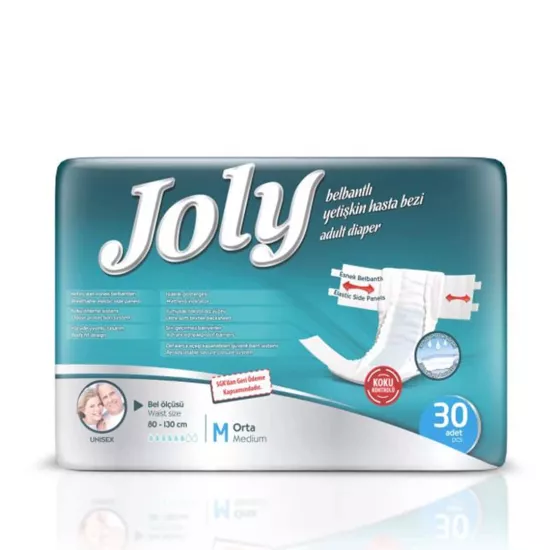 Joly Bel Bantlı Hasta Bezi (M) 120 Adet
