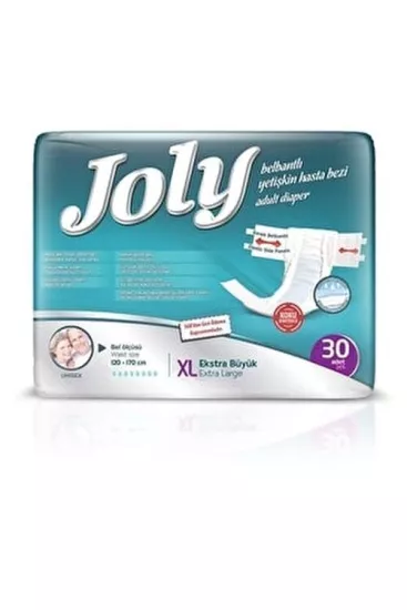 Joly Bel Bantlı Hasta Bezi (XL) 120 Adet