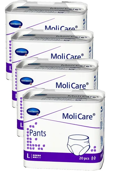 MOLİCARE Emici külot Hasta Bezi 80 Adet 8 Damla L