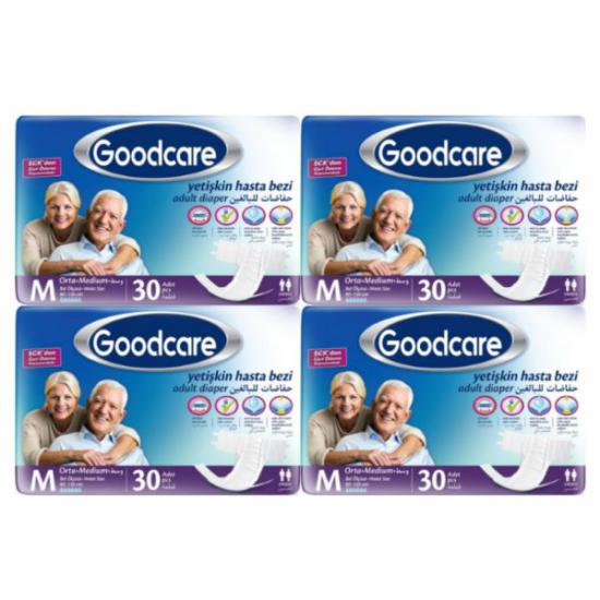 GOODCARE (M) Bel Bantlı Hasta Bezi 