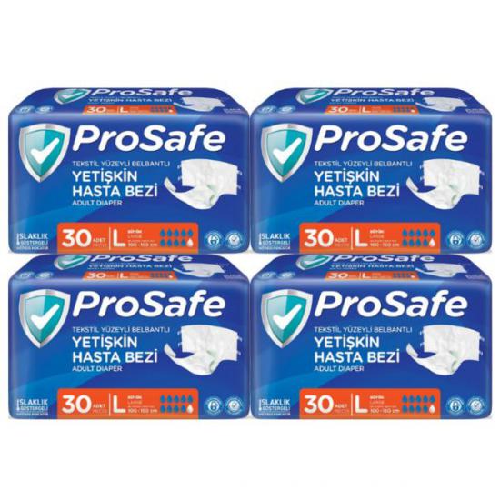 PROSAFE LARGE Bel Bantlı Hasta Bezi  