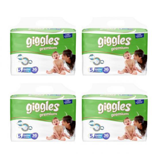 giggles 5 numara premium bebek bezi