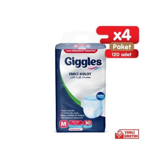 GİGGLES Hasta Bezi MEDİUM Emici Külot