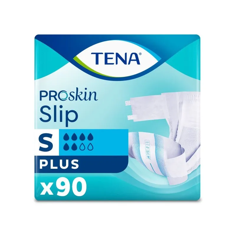 Tena Slip Plus Bel Bantlı Hasta Bezi 6 Damla (S) 90 Adet