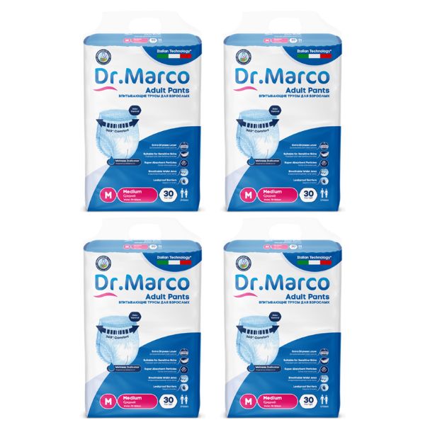DR.MARCO (M) Külotlu Hasta Bezi Emici Külot 120 Adet