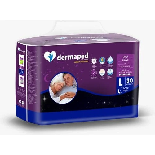 DERMAPED Gece (L) 30’lu Bel Bantlı Hasta Bezİ